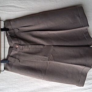 Italian Vintage Giorgia Netti High Waist Brown Shorts Made In Italy Size S